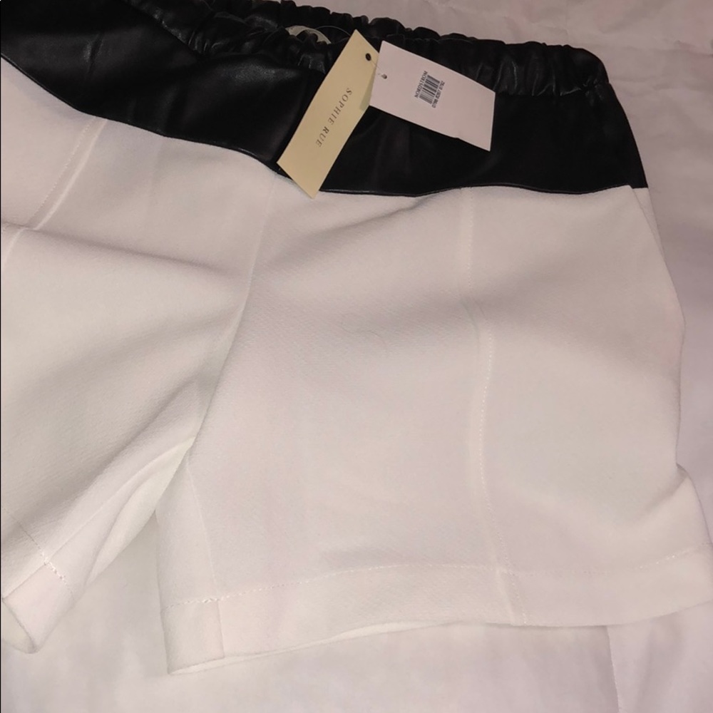 Sophie Rue Black & White Shorts